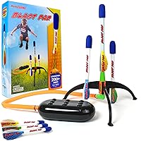 Blast Pad Rocket Launcher - Designed in USA - Highest Flying Rocket - Super Durable Rockets and Stomp Pad Launcher - Top Outdoor Toys for 6 Year Old Boys Ages 6-up