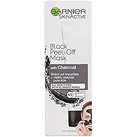 Black Peel Off Mask With Charcoal Facial Treatments 1.7 fl oz, Clean+