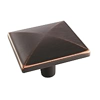 Cabinet Knob | Oil Rubbed Bronze | 1-1/2 inch (38 mm) Length | Extensity | 1 Pack | Drawer Knob | Cabinet Hardware