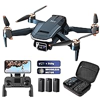Super Enduring Brushless Motor Drone with 84 Mins Super Long Flight Time, Drone with 2K HD Camera for Beginners, CHUBORY A77 WiFi FPV Quadcopter, Follow Me, Auto Hover, Carrying Case, 3 Batteries