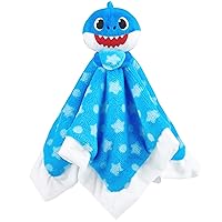 WowWee Baby Shark Official - Daddy Shark Plush Lovey Blue 15 Inch