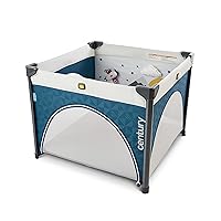 Century Play On 2-in-1 Playard and Activity Center – Playpen Includes Soft Toys and Zippered Door, Splash
