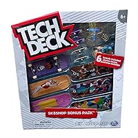 TECH DECK Sk8shop Pack Mini Finger Skateboard Multi Pack 2022 Series (Hopps (Sk8shop Pack))