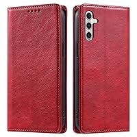 Smartphone Flip Cases Compatible with Samsung Galaxy S23 FE Wallet Case With Card Holder Magnetic Phone Case Shockproof Cover Leather Protective Flip Cover-Credit Card Holder-Kickstand Book Folio Phon