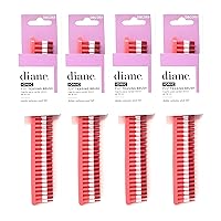 Mebco Pocket Brush 3 Row Bristles Pink, 4 Count (Pack of 1)