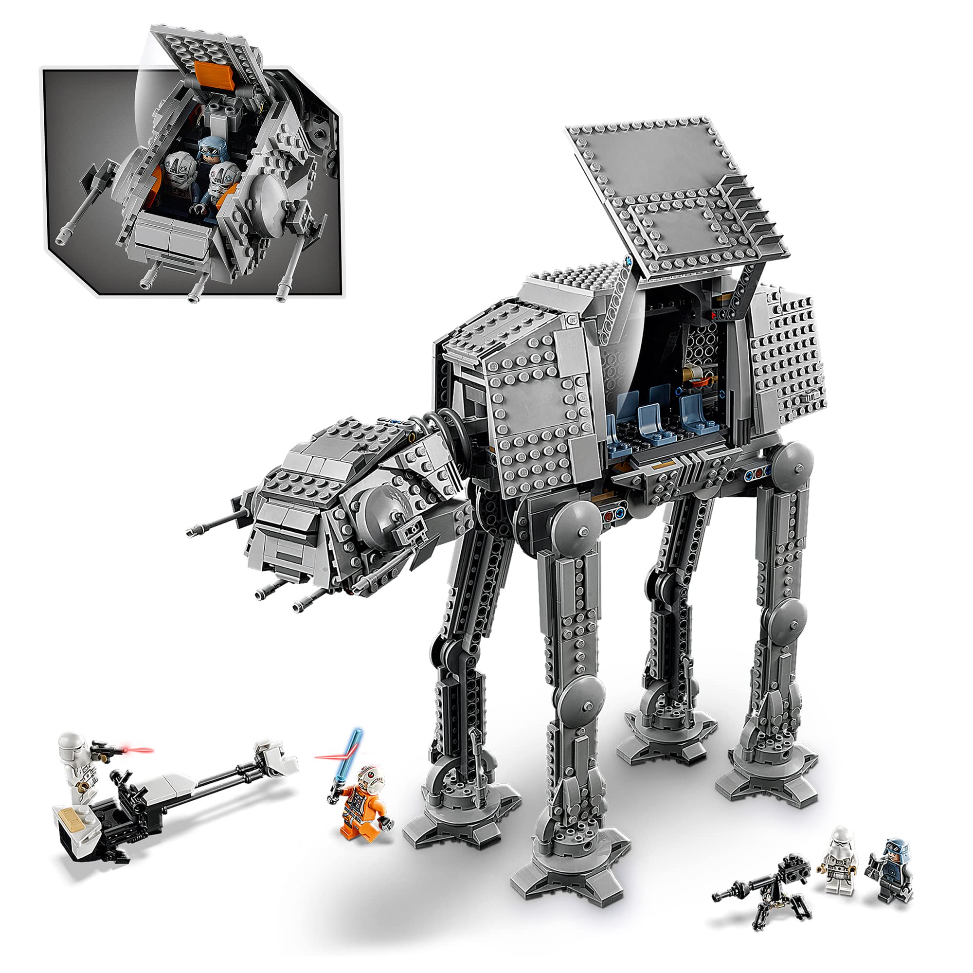 LEGO 75288 Star Wars at-at Walker Toy 40th Anniversary Set, 10 years and up.