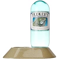 Fluker's Repta-Waterer for Reptiles and Small Animals - 16 oz,BLUE