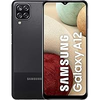 Samsung Galaxy A12 32GB Black for T-Mobile & Sprint- (Renewed)