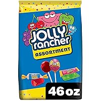 JOLLY RANCHER Assorted Fruit Flavored Hard Candy Variety Bag, 46 oz