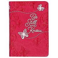 Be Still and Know: 365 Daily Devotions (Imitation/Faux Leather) – Motivational Devotionals for People of All Ages, Perfect Gift for Friends, Family, Birthdays, Holidays, and More