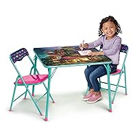 Disney's Encanto Kids Folding Table & Chairs Set for Kid and Toddler 36 Months Up To 7 years, Includes: 1 Table (36