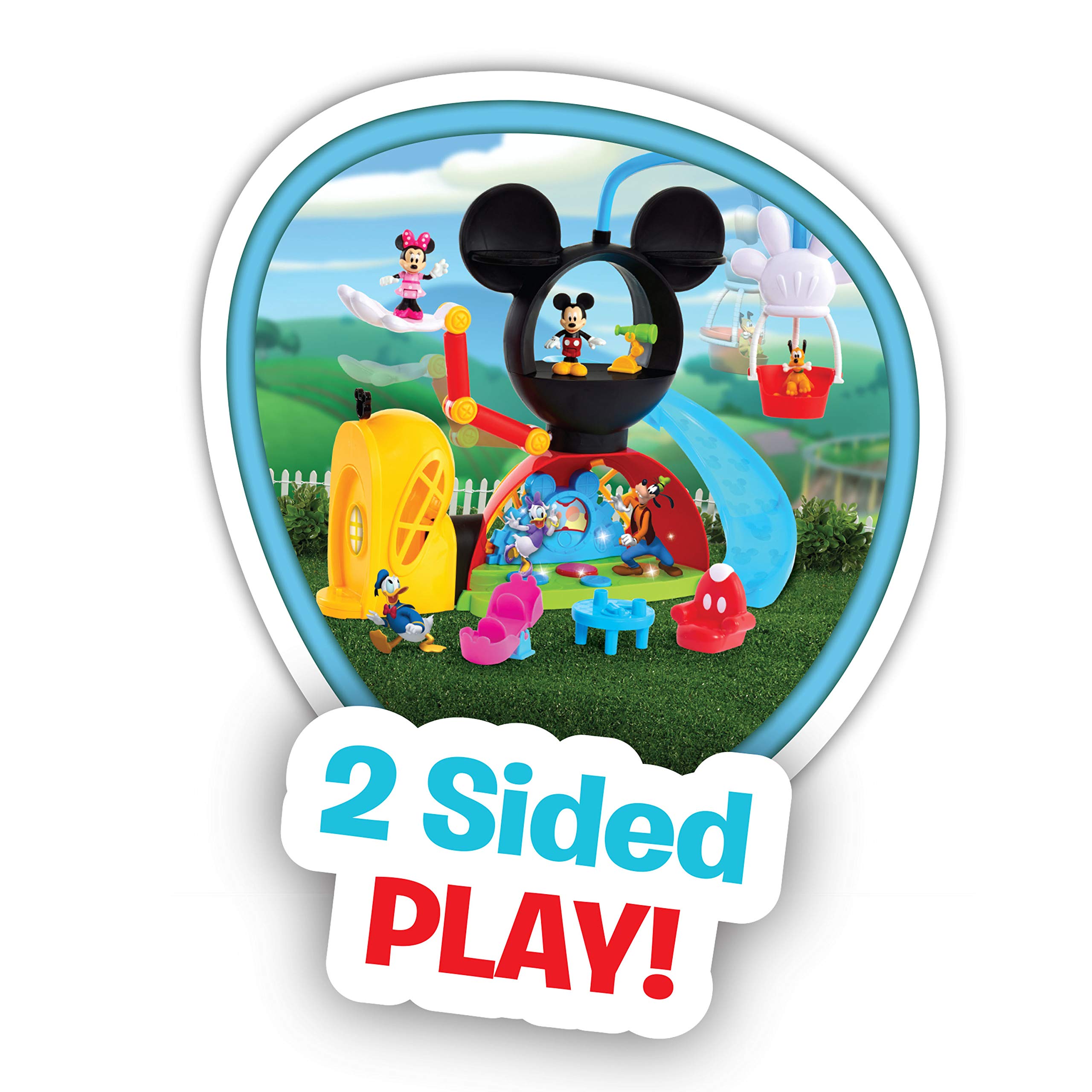 Mickey Mouse Clubhouse Adventures Playset with Bonus Figures, Officially Licensed Kids Toys for Ages 3 Up, Gifts and Presents by Just Play