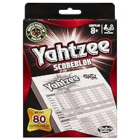 Hasbro Yahtzee Score Pad