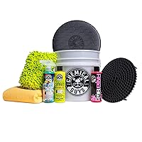 Chemical Guys Hol401 Eco Friendly Drought-Buster Waterless Car Wash & Wax Kit (8 Items)