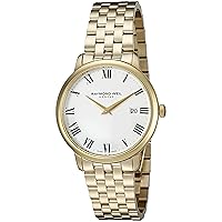 Raymond Weil Men's 'Toccata' Swiss Quartz Stainless Steel and Dress Watch, Color:Gold-Toned (Model: 5488-P-00300)
