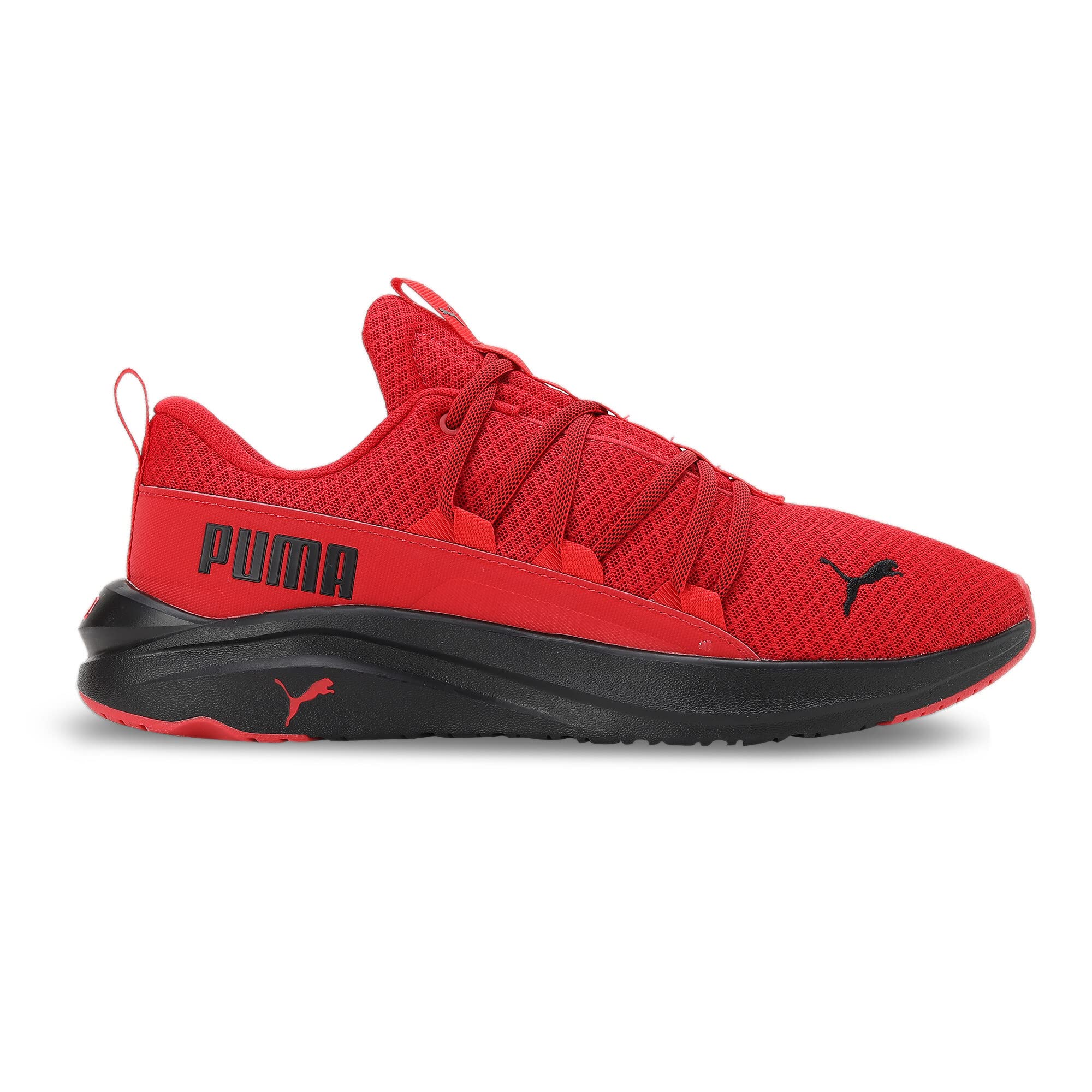 PUMA Women's SOFTRIDE One4All Sneaker, High Risk Red Black, 8.5