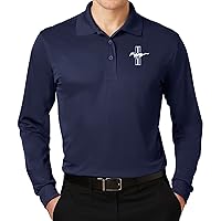 Mens Mustang GT Wicking Polo Shirt