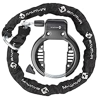 M-Wave Frame Lock with Chain, Black