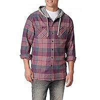 UNIONBAY Men's Classic Flannel Hoodie