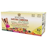 HYLEYS Tea Garcinia Cambogia Green Tea with Assorted Flavors - 42 Tea Bags (12 Pack - 504 Tea Bags Total)