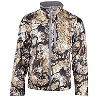 Kryptek Men’s Njord Hunting Jacket, Windproof camo soft shell jacket