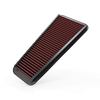 Engine Air Filter: Increase Power & Towing, Washable, Replacement Air Filter: Compatible 2002-2015 Toyota Mid-size Truck/SUV V6 (4-Runner, Tacoma, Hilux, Land Cruiser, Prado, FJ Cruiser), 33-2281