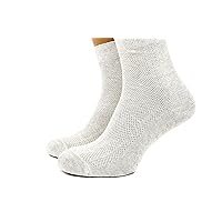 Super Breathing Linen Socks for Men, Pack of 3