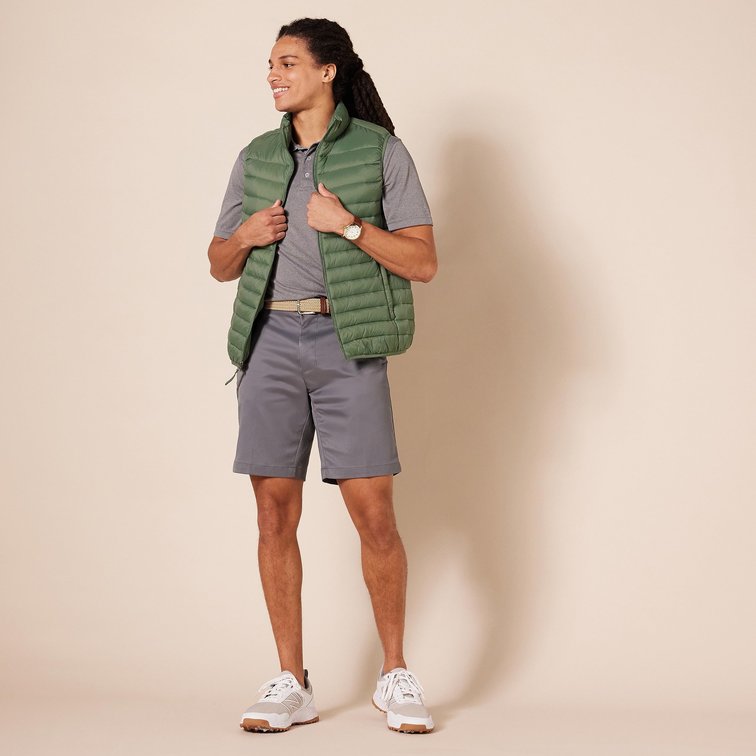 Amazon Essentials Men's Slim-Fit Stretch Golf Short