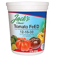 Jack's Classic Tomato Feed 12-15-30 Water-Soluble Fertilizer with Micronutrients, 1.5lb