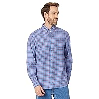 vineyard vines Men's Flannel Check Whale Shirt