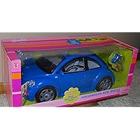 Barbie Volkswagen New Beetle in BLUE VW Beetle Bug