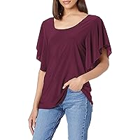 Star Vixen Women's Angel-Sleeve Top