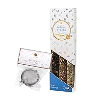 Gourmanity 3 Blends Herbal Tea And Tea Ball Strainer