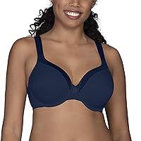 Vanity Fair Women's Illumination Full Figure Zoned-In Support Bra, Lightly Lined Cups up to DD