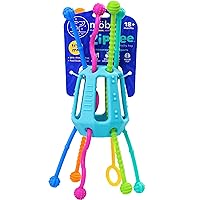 Mobi Zippee Activity Toy - Sensory Toys for Toddlers, Made with Food Grade Silicone, BPA and Phthalate Free - Pack of 1