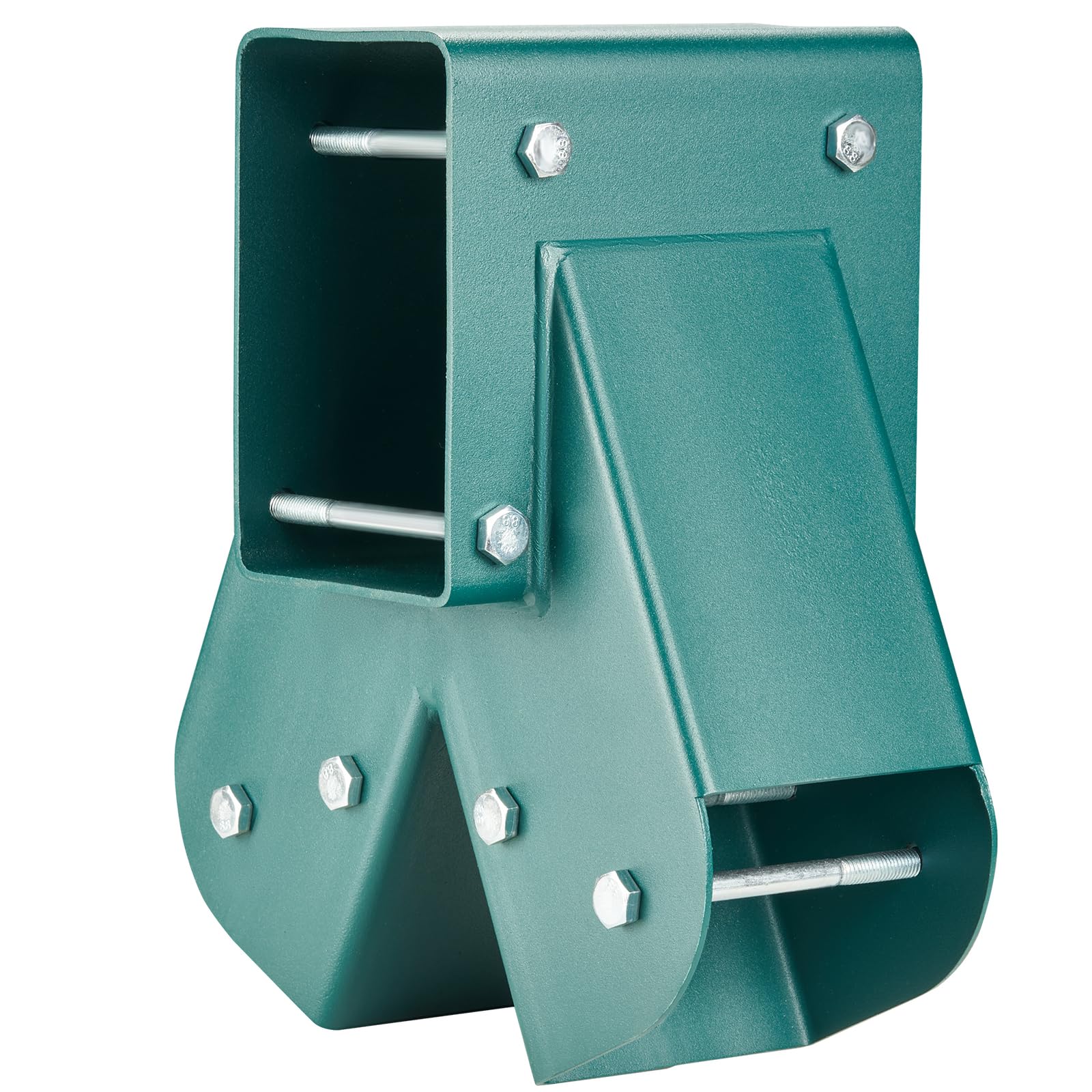 VEVOR A-Frame Middle Swing Brackets, Heavy Duty Carbon Steel Swing Set Hardware with Mounting Hardware, DIY Swing Set Bracket Swing Set Kit for 2 (4x4) Legs & 1 (4x6) Beam, Green