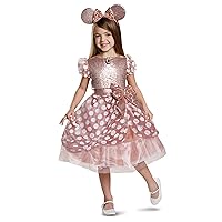 Disguise Costume Rose Gold Minnie Deluxe CostumeCostume