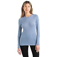 Icebreaker Merino Women's 175 Everyday Cold Weather Base Layer Thermal Long Sleeve Crewneck T-Shirt