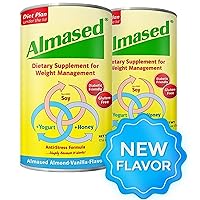 Almased Meal Replacement shakes – Gluten-Free, non-GMO Weight Management Powder – Vanilla Flavor, 17.6 oz (2 pack)
