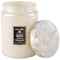 Santal Vanille - Large by Voluspa for Unisex - 18 oz Candle