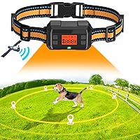 GPS Wireless Dog Fence for Outdoor Use, 3nd Gen Pet Containment System with Latest AI Smart GPS Signal Boost Chip for Medium & Large Dogs, IPX7 Waterproof Collar Fence, Radius 33-999 Yards (F810Plus)
