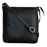 GENUINE LAMB LEATHER 1ST GRADE HANDMADE DESIGNER SHOULDER BAG FOR LADIES Admirable Quality Not Made in China (M)