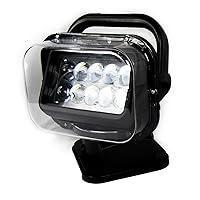 RSM50WB Motorized 50W LED Spot Light with Remote Swivel Functionality (Black)