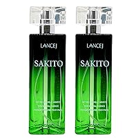(2 Pack) SAKITO Underarm Deodorant Spray, Underarm Deodorant, Prevents Armpit Sweat, Handy Spray, Doesn't Stain Yellow On Shirts, Keeps Fresh Fragrance For 24 Hours