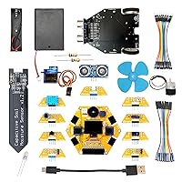 Master - Arduino Compatible STEM Innovation kit for Kids Programming|IoT|Robotics & Electronics|ESP32 Powered|Free Learning Content|10 Sensors | Guidebook| Learning Platform|150+ Projects|