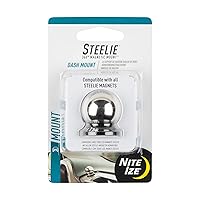Nite Ize Steelie Dash Mount - Additional Car Mount Dash Ball for Steelie Magnetic Phone Mounting System - Cell Phone Accessories for Dashboard Mount Set