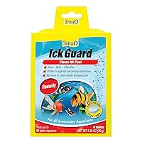 Tetra Ick Guard 8 Count, Quick Remedy For Ick In aquariums,Golds & Yellows