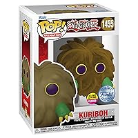 Funko Pop! Animation: Yu-Gi-Oh! - Kuriboh (Flocked & Glow in The Dark) Special Edition Exclusive #1455