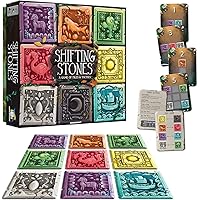 Gamewright - Shifting Stones – A Visual, Decision-Making Family Strategy Game of Tiles, Cards, and Tactics, 8 years +