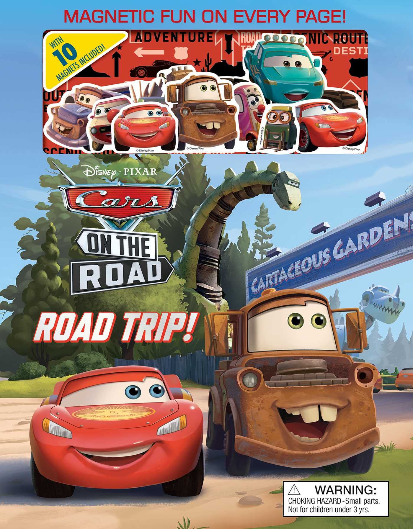 Disney Pixar: Cars on the Road: Road Trip! (Magnetic Hardcover)